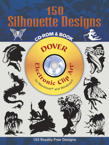 150 Silhouette Designs CD-ROM and Book by Rico Prosperoso, 9780486997490