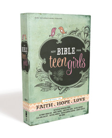 NIV, Bible for Teen Girls, Hardcover (Growing in Faith, Hope, and Love - The Perfect Christian Faith Gift for Your Teenage Girl, Age 13-18) by Zondervan, 9780310749691