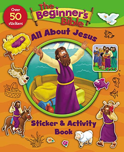 The Beginner's Bible All About Jesus Sticker and Activity Book by The Beginner's Bible, Kelly Pulley, 9780310746935