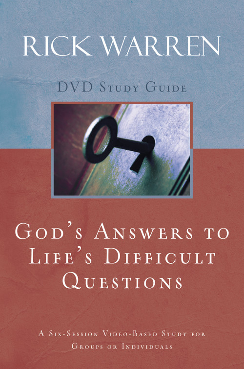 God's Answers to Life's Difficult Questions Bible Study Guide by Rick Warren, 9780310326922