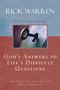 God's Answers to Life's Difficult Questions Bible Study Guide by Rick Warren, 9780310326922