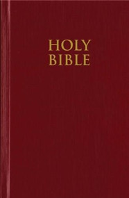 NIV, Pew Bible, Hardcover, Red by  Zondervan, 9780310436140