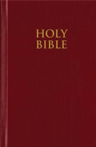 NIV, Pew Bible, Hardcover, Red by  Zondervan, 9780310436140