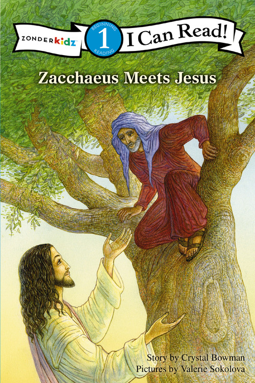 Zacchaeus Meets Jesus (Level 1) by Crystal Bowman, 9780310726739
