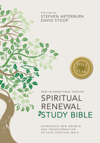 NIV, Spiritual Renewal Study Bible, Hardcover (Experience New Growth and Transformation in Your Spiritual Walk) by Stephen Arterburn, 9780310417378