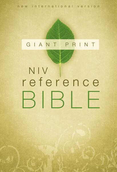 NIV, Reference Bible, Giant Print, Hardcover by  Zondervan, 9780310435006