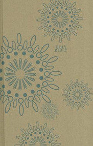 NIV, Thinline Craft Collection Bible, Hardcover, Tan/Blue, Red Letter Edition by  Zondervan, 9780310440987