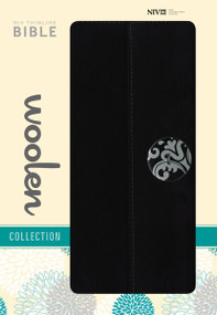 NIV, Thinline Woolen Collection Bible, Hardcover, Black Fabric by  Zondervan, 9780310441496
