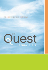 NIV, Quest Study Bible, Hardcover (The Question and Answer Bible) by  Zondervan, 9780310941484