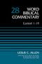 Ezekiel 1-19, Volume 28 by Leslie C. Allen, David Allen Hubbard, Glenn W. Barker, John D. W. Watts, Ralph P. Martin, 9780310522157