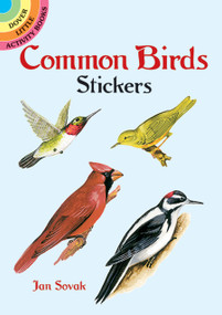 Common Birds Stickers by Jan Sovak, 9780486418339
