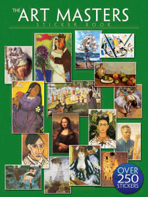 The Art Masters Sticker Book (Over 250 Stickers) by Dover, 9780486803395