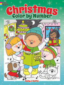 Christmas Color by Number by Becky J. Radtke, 9780486800516