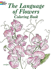 The Language of Flowers Coloring Book by John Green, 9780486430355
