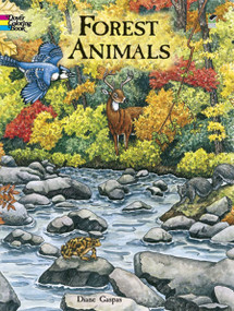 Forest Animals Coloring Book by Dianne Gaspas, 9780486413167