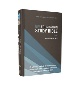 NIV, Foundation Study Bible, Hardcover, Red Letter by Zondervan, 9780310441861