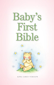 KJV, Baby's First Bible, Hardcover, Pink (Miniature Edition) by  Zondervan, 9780310736356