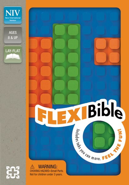 NIV, Flexi Bible, Leathersoft, Blue by  Zondervan, 9780310742197