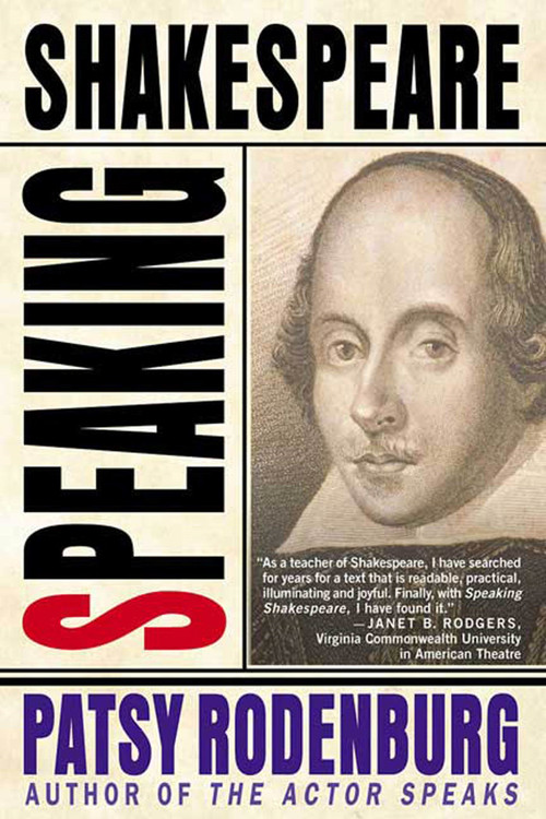 Speaking Shakespeare by Patsy Rodenburg, 9781403965400