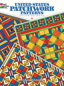 United States Patchwork Patterns Coloring Book by Carol Schmidt, 9780486499642