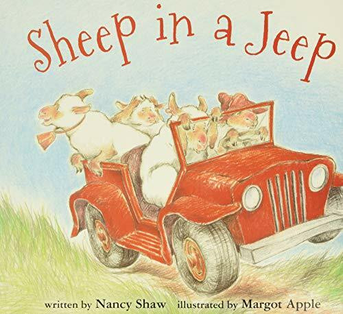 Sheep in a Jeep (board book) by Nancy E. Shaw, Margot Apple, 9780547338057