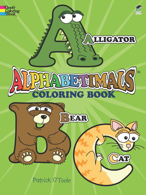 Alphabetimals Coloring Book  (Readerlink edition) by Patrick O'Toole, 9780486497280