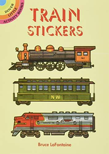 Train Stickers (Miniature Edition) by Bruce LaFontaine, 9780486403106