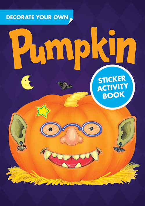 Decorate a Pumpkin with 34 Stickers by Cathy Beylon, 9780486291796