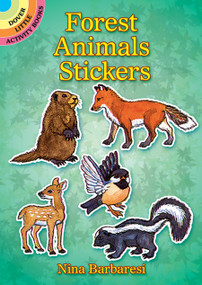 Forest Animals Stickers by Nina Barbaresi, 9780486290904