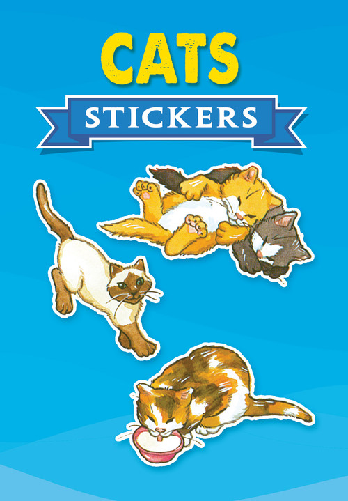 Cat Stickers by Nina Barbaresi, 9780486267869