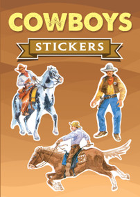 Cowboys Stickers by Steven James Petruccio, 9780486400846