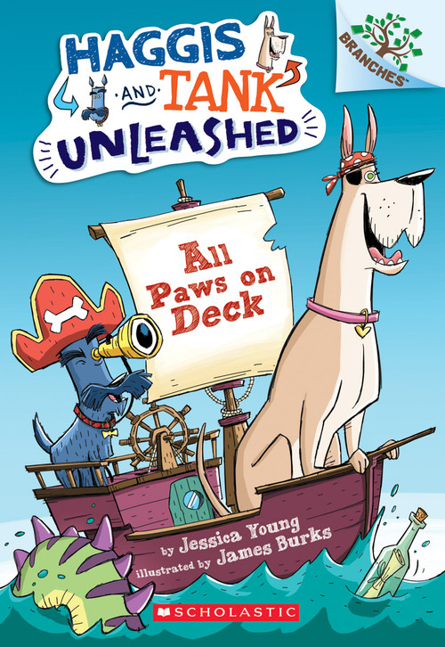 All Paws on Deck: A Branches Book (Haggis and Tank Unleashed #1) - 9780545818865 by Jessica Young, James Burks, 9780545818865