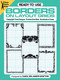 Ready-to-Use Borders on Layout Grids by Carol Belanger Grafton, 9780486248127