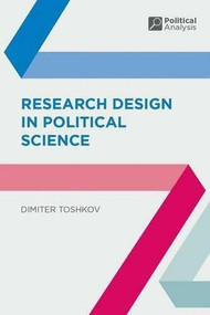 Research Design in Political Science by Dimiter Toshkov, 9781137342836