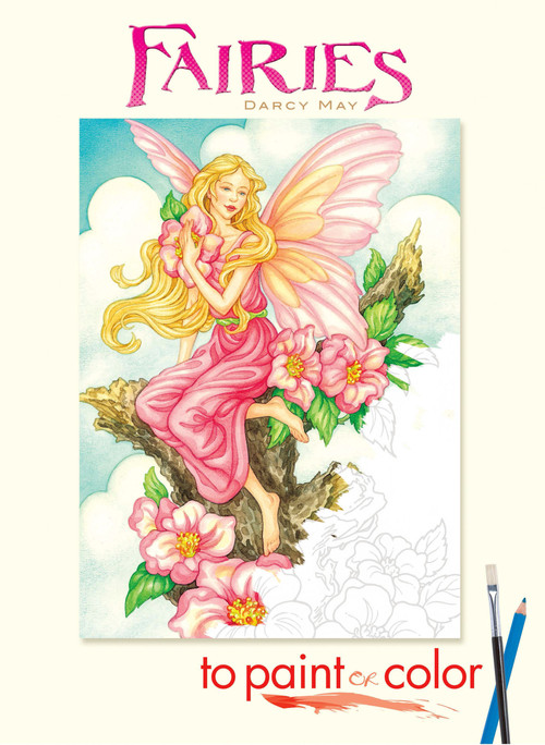 Fairies to Paint or Color by Darcy May, 9780486465449