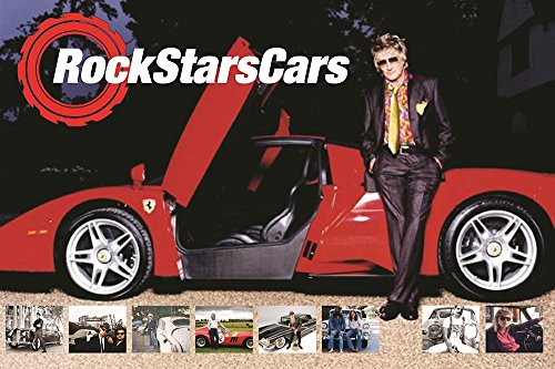Rock Stars' Cars by Dave Roberts, 9781905959778
