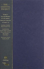 The Griffith Project v. 11: Selected Writings by D.W. Griffith; Indexes and Corrections to Volumes 1-10 by Paolo Cherchi Usai, 9781844572328