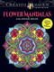 Creative Haven Flower Mandalas Coloring Book (Stunning Designs on a Dramatic Black Background) by Marty Noble, 9780486804699