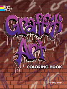 Graffiti Art Coloring Book - 9780486804576 by Jeremy Elder, 9780486804576