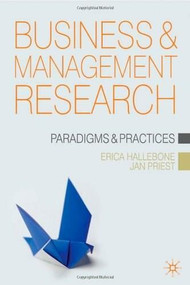 Management Research by Erica Hallebone, Jan Priest, 9781403997166