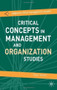 Critical Concepts in Management and Organization Studies (Key Terms and Concepts) by Peter Stokes, 9780230019744