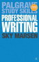 Professional Writing by Sky Marsen, 9781137309013
