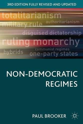 Non-Democratic Regimes by Paul Brooker, 9781137305794