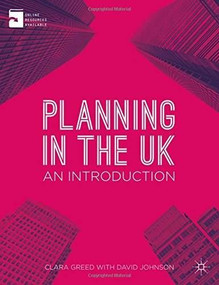 Planning in the UK (An Introduction) by Clara Greed, David Johnson, 9780230303324