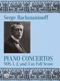 Piano Concertos Nos. 1, 2 and 3 in Full Score by Serge Rachmaninoff, 9780486263502