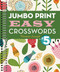 Jumbo Print Easy Crosswords #5 by Thomas Joseph, 9781454917953