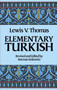 Elementary Turkish by Lewis Thomas, 9780486250649