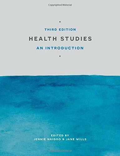 Health Studies (An Introduction) by Jennie Naidoo, Jane Wills, 9781137348678