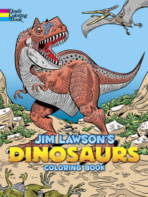 Jim Lawson's Dinosaurs Coloring Book by Jim Lawson, 9780486805030