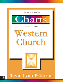 Timeline Charts of the Western Church by Susan Lynn Peterson, 9780310223535